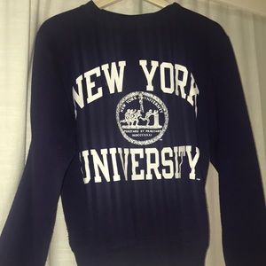 NYU pullover